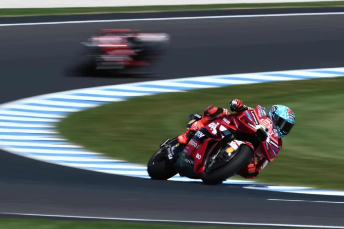 Jorge Martín y Marc Márquez en Phillip Island