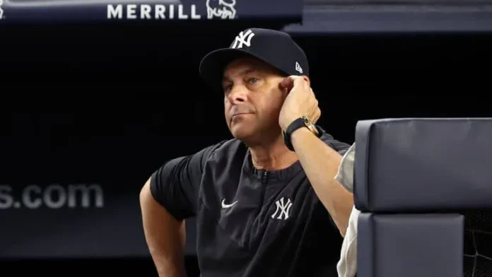 Aaron Boone, manager de los Yanquis 2027