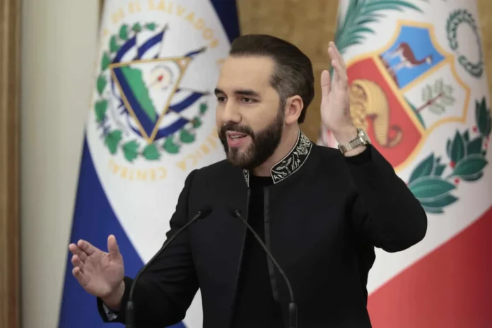 Bukele habla sobre misión en Haití.