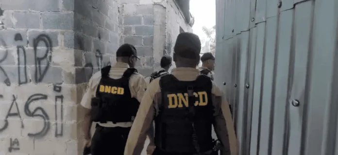 DNCD incauta drogas en Santo Domingo.