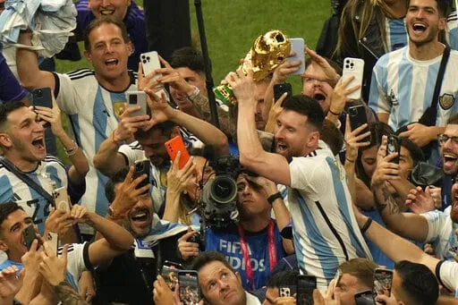 Messi se despide de la selección argentina.