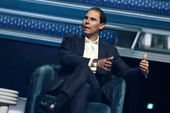 Rafa Nadal en el MGM Slam 2025