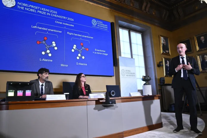 Premio Nobel de Química 2023 anunciado.