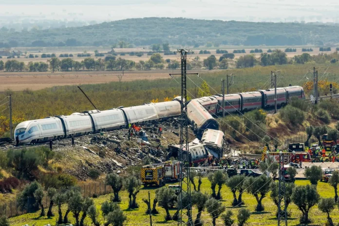 Accidente ferroviario en Toledo, 68 víctimas.