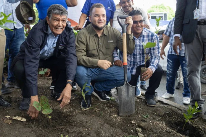 Reforestación en Santo Domingo Oeste: 10,000 árboles