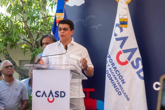 Aumento de agua en Santo Domingo Norte