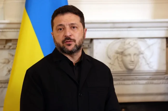 Zelenski propone congelar líneas del frente.