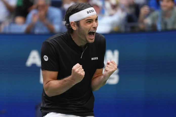 Fritz y Musetti en la final de Lyon